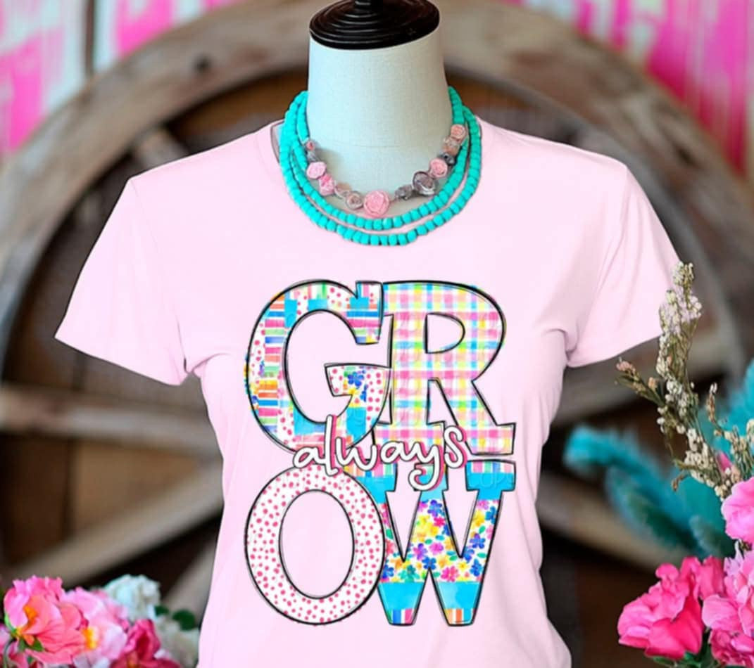 Always grow 106379 DTF transfer