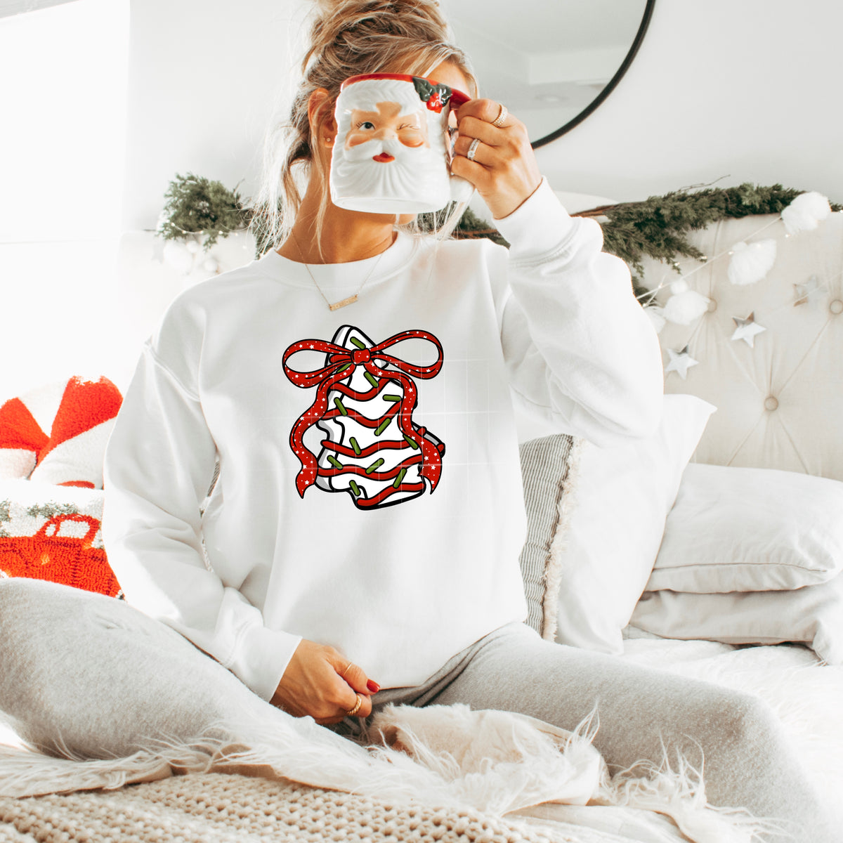 Tree Cake Bow CSC DTF transfer