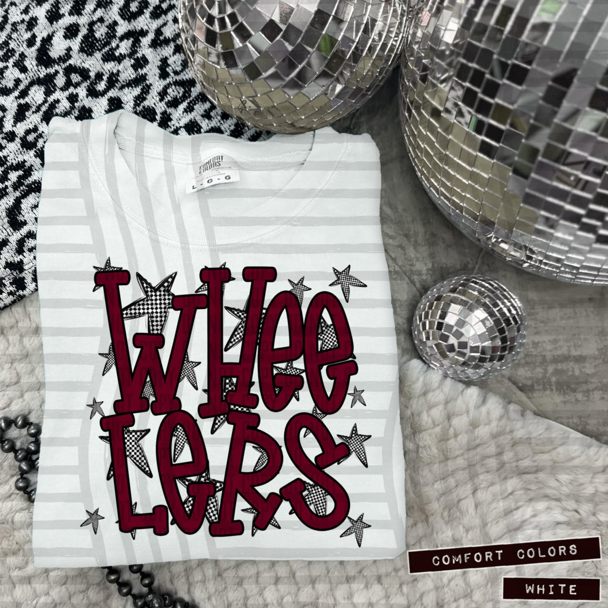 Maroon Staggered Mascots (Caplinger)