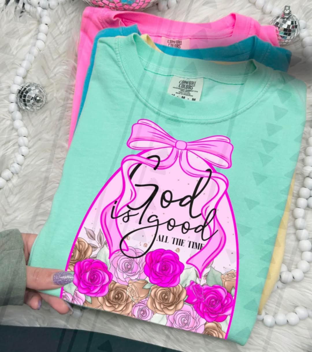 God is good all the time (TGG) 103266 DTF transfer