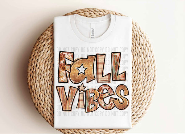 Fall vibes fall patterns (Caplinger) 55724 DTF transfer