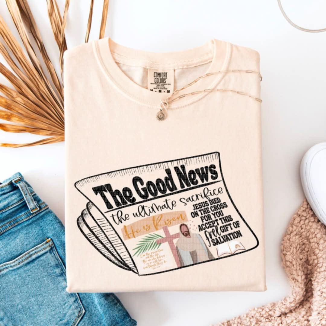 The good news (SDD) 87430 DTF transfer