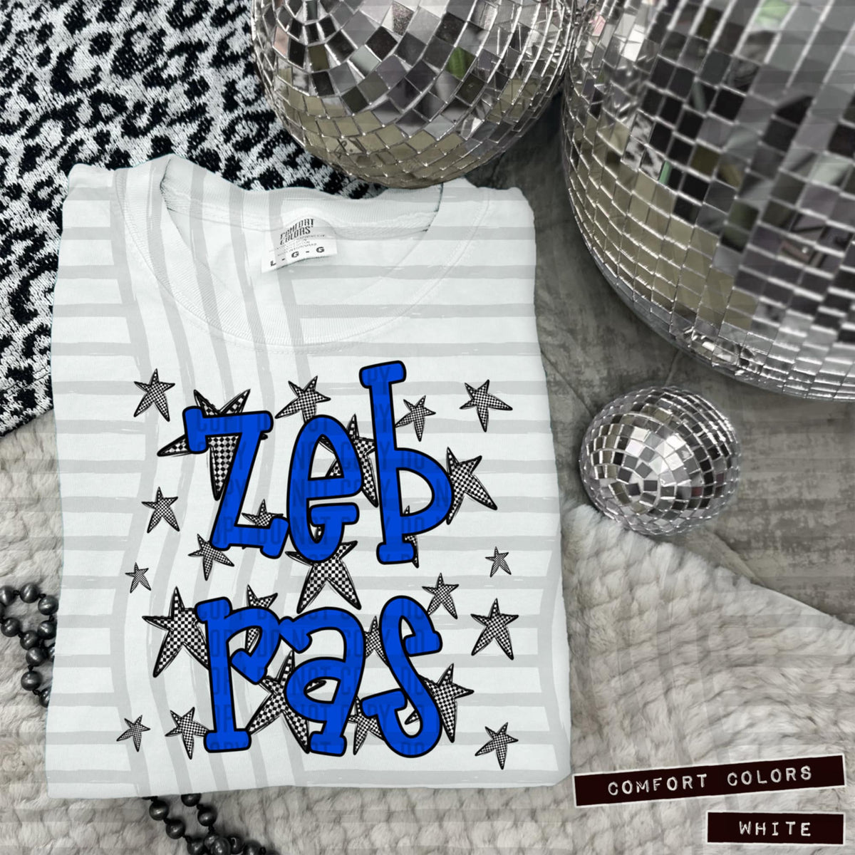 Blue Staggered Mascots (Caplinger)