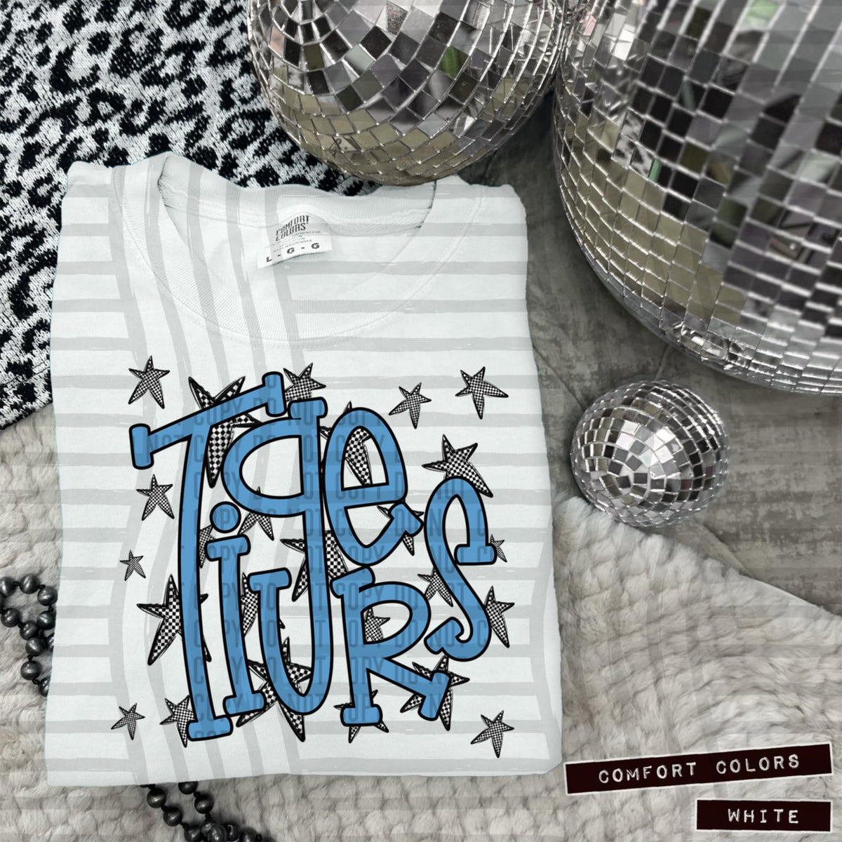 Col Blue Staggered Mascots (Caplinger)