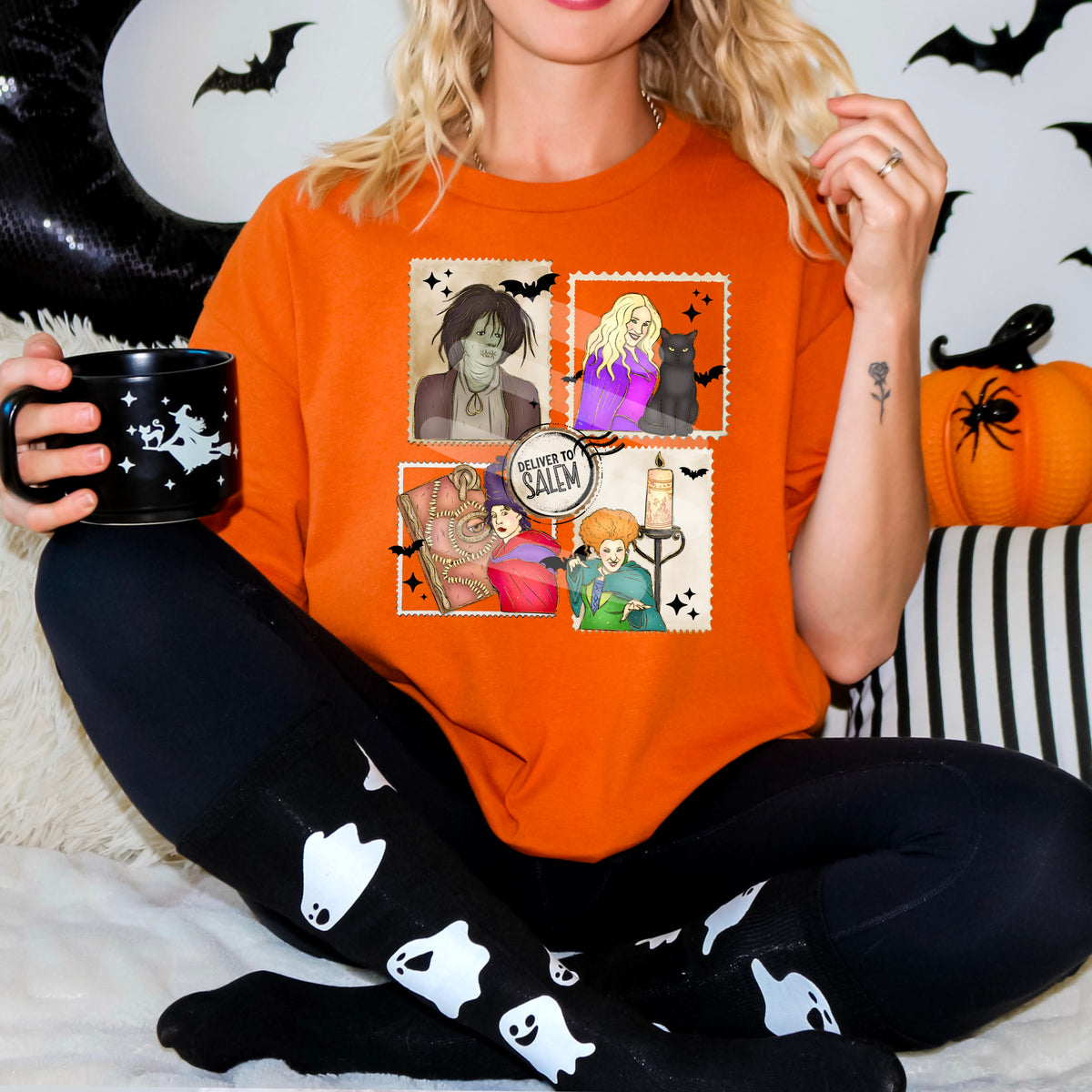 Deliver to salem stamps exclusive DTF transfer