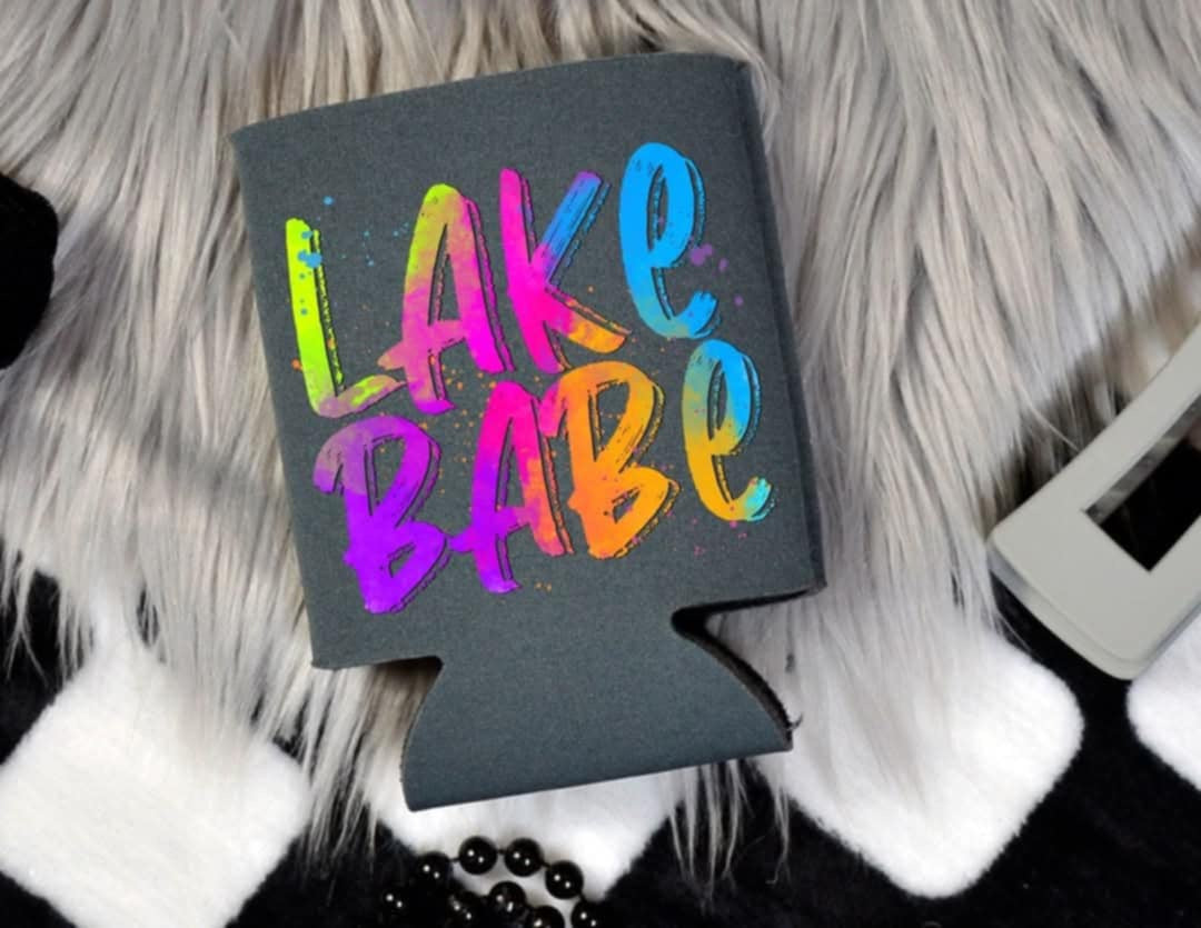 Lake babe neon splash (S&G) 100419 DTF transfer
