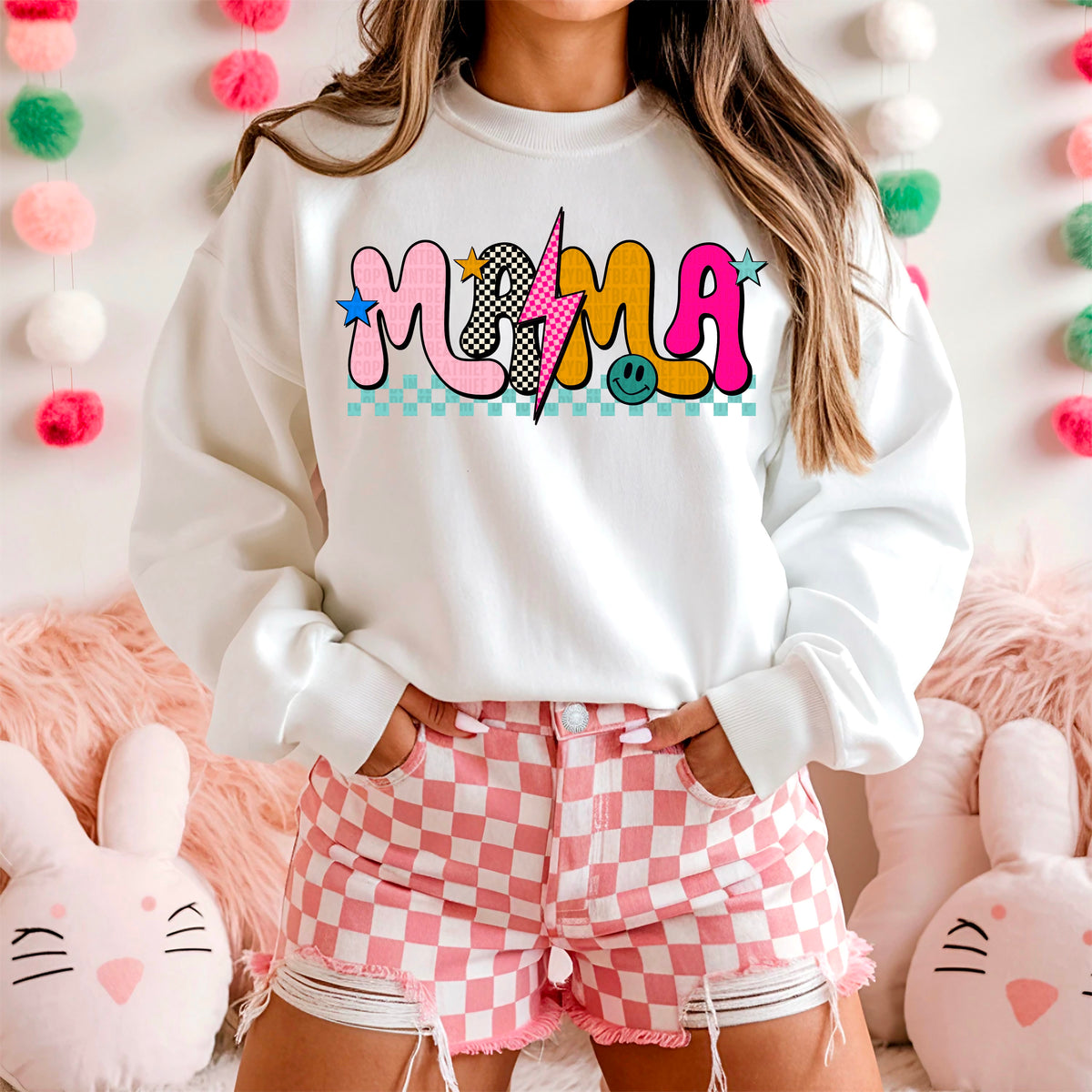 Mama groovy 97586 DTF transfer