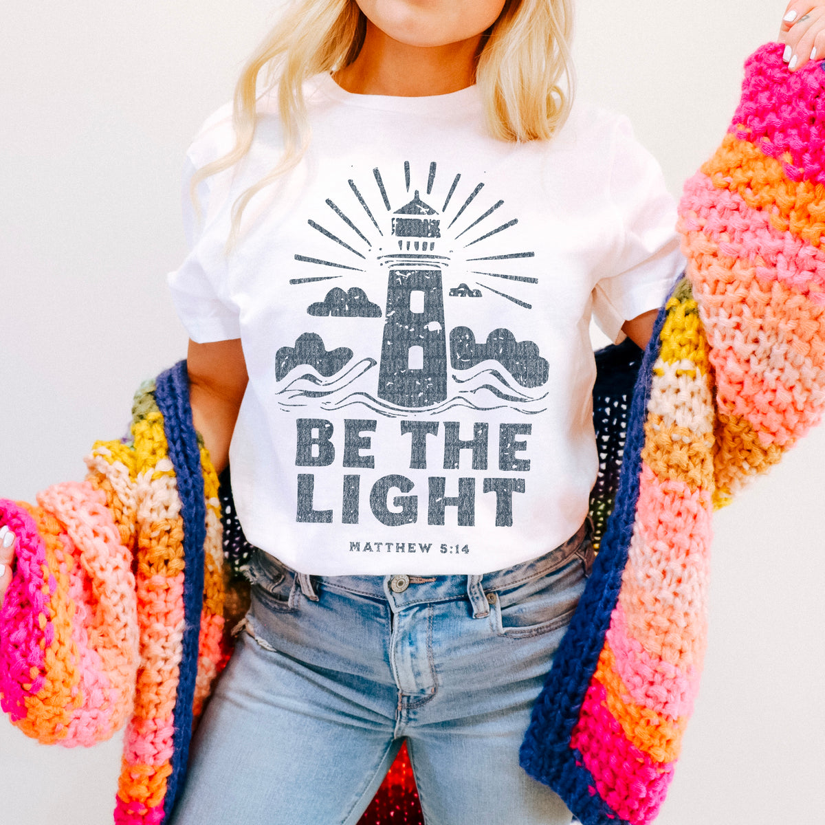 Be the light lighthouse 94920 DTF transfer