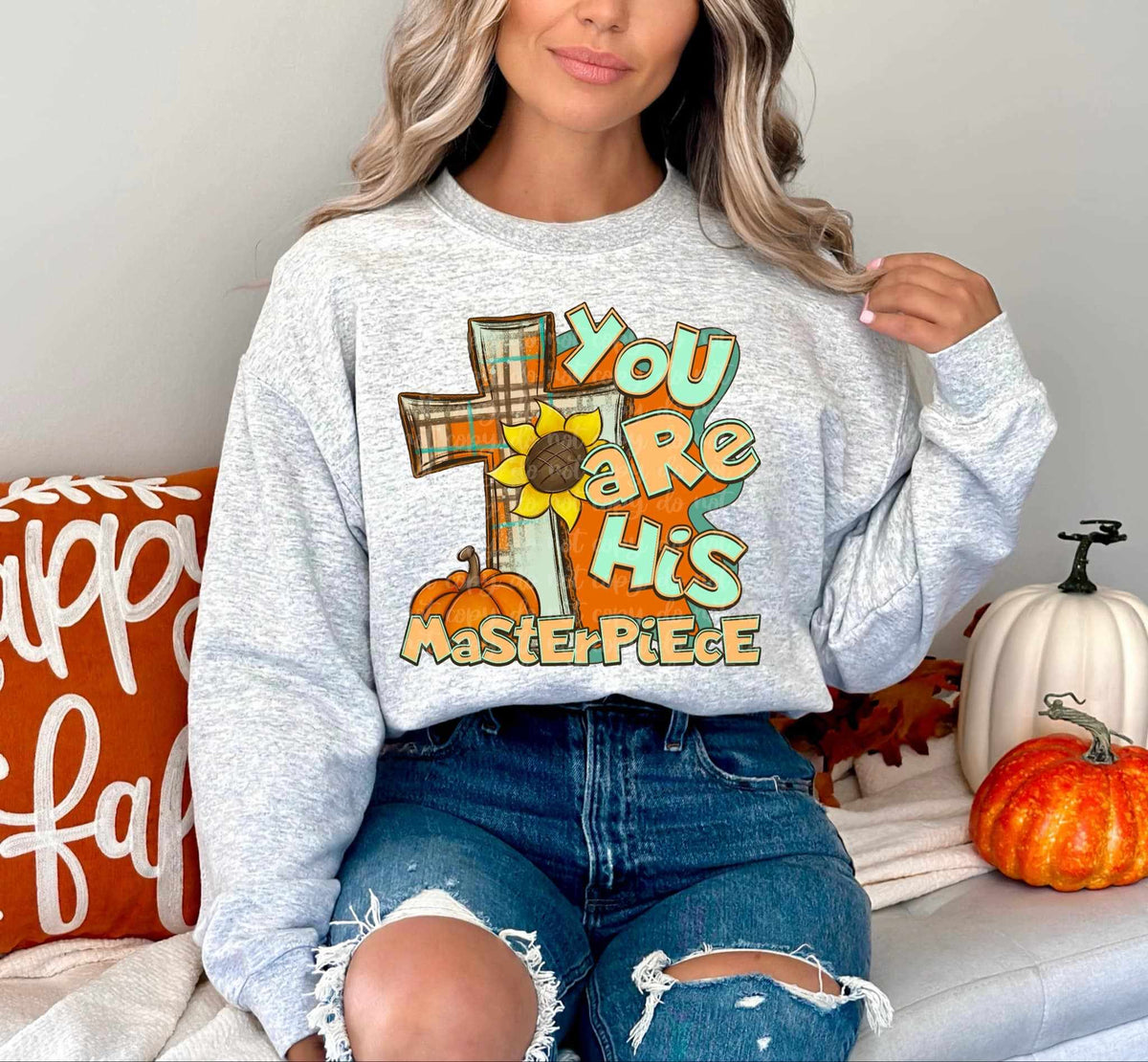 You are his masterpiece 58479 DTF transfer