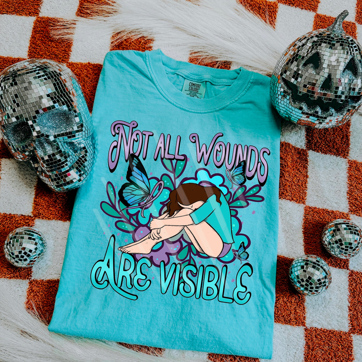 Not all Wounds are visible light skin tone 113804 DTF Transfer