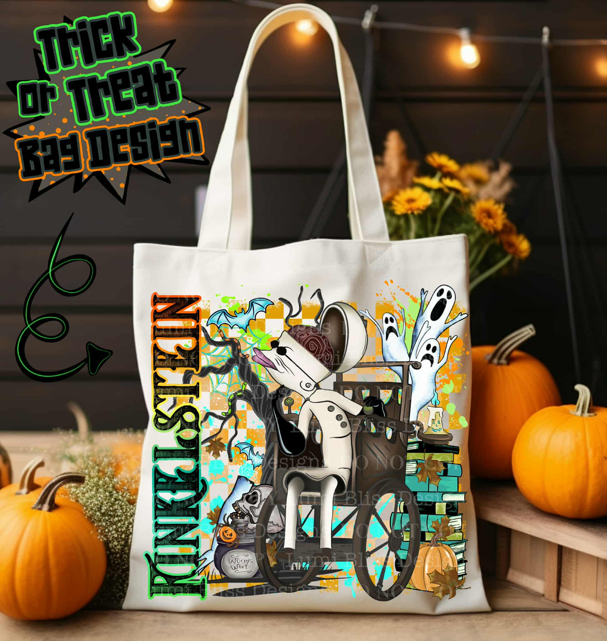 Finklestein wheelchair LUMI DTF transfer