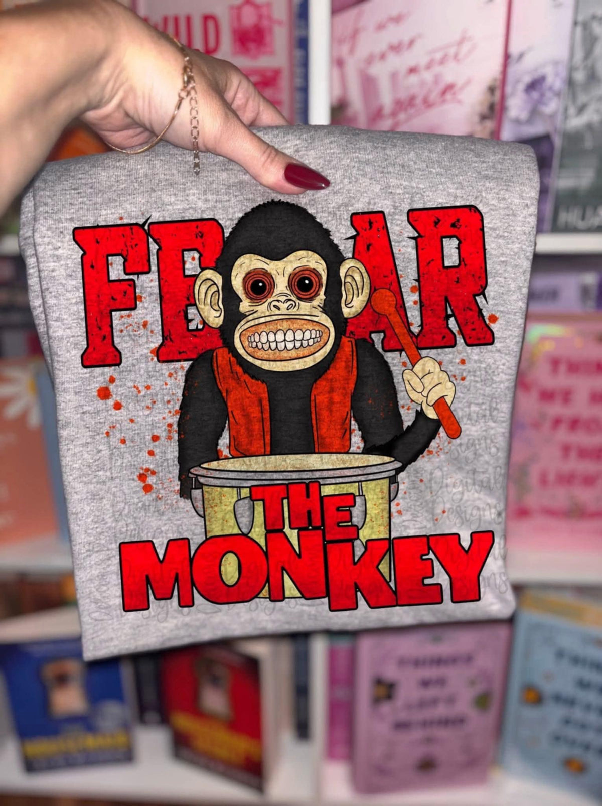 Fear The Monkey (lyttle) 113152 DTF transfer