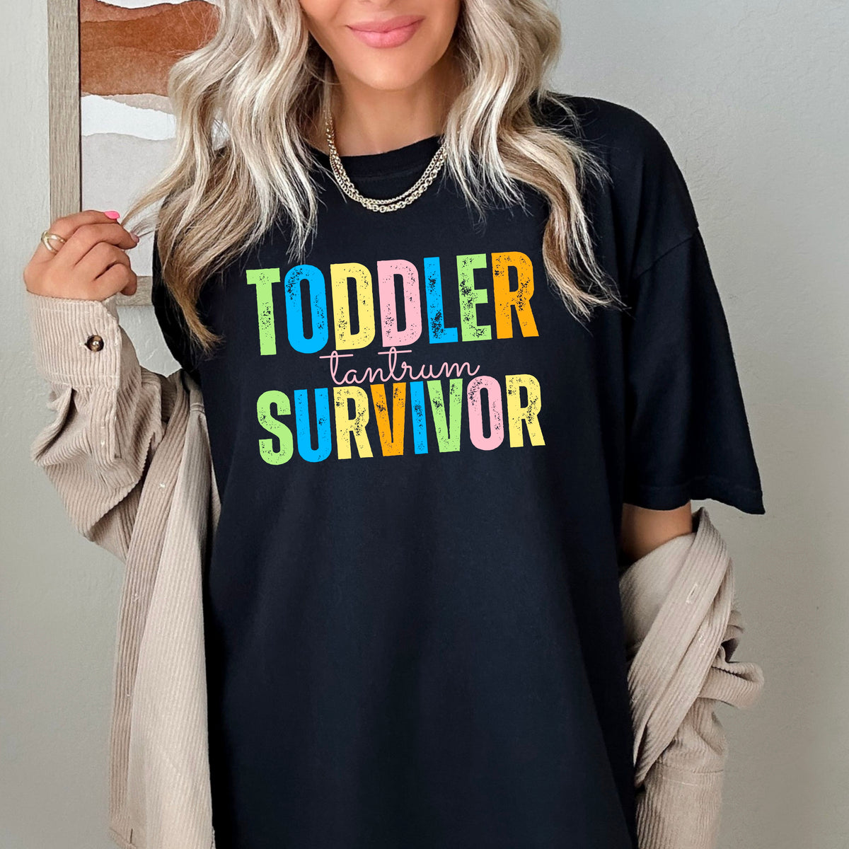 Toddler Tantrum Survivor 110858 DTF transfer