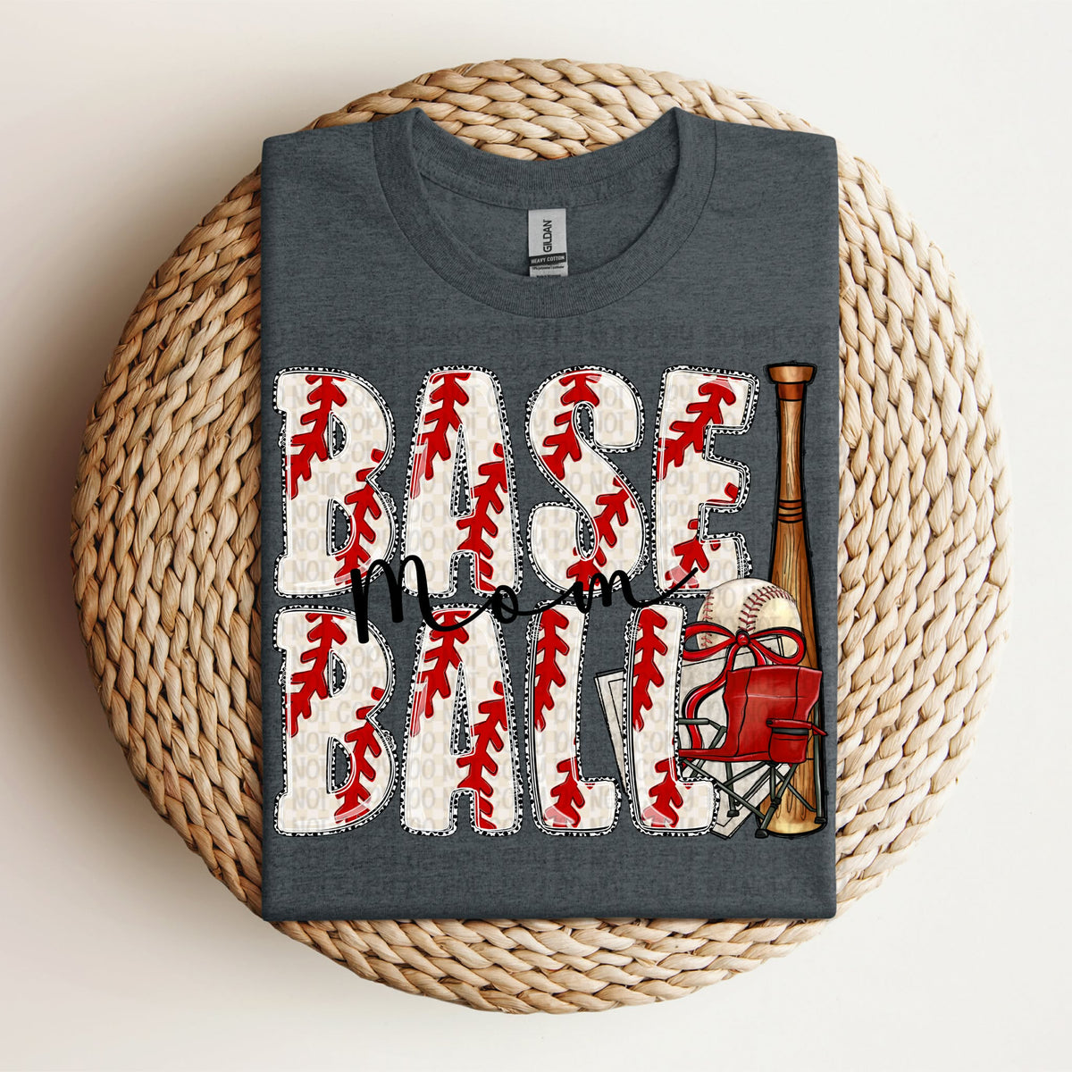 Baseball Mom (VP) DTF transfer