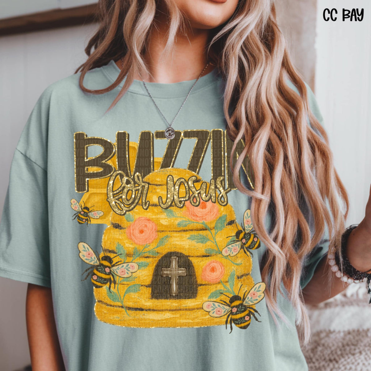 Buzzin for Jesus (SDD) 99271 DTF transfer