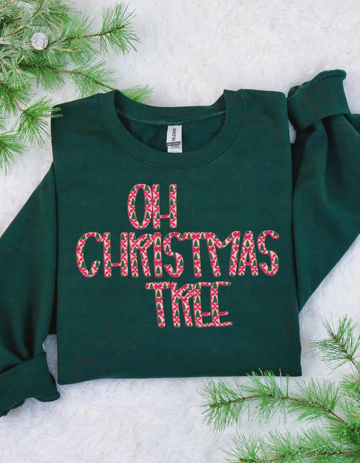 Oh Christmas tree (SSD) DTF transfer