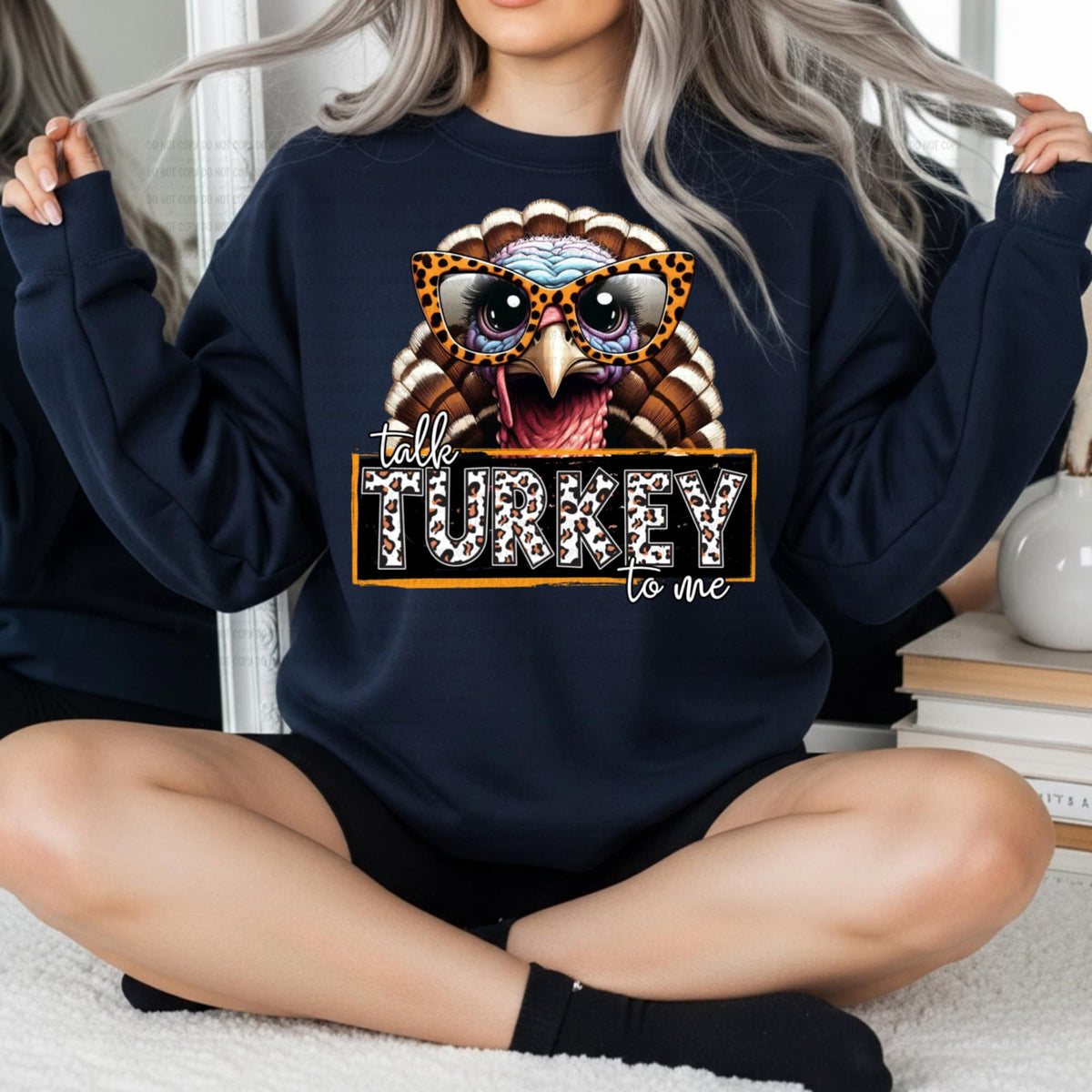 Talk Turkey to Me (revel) DTF transfer