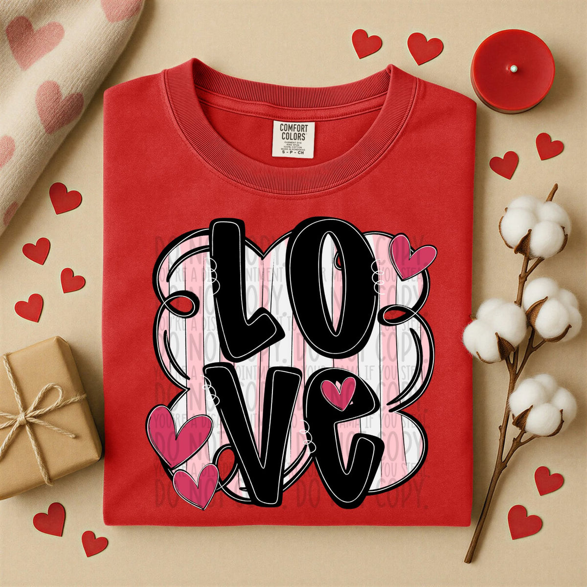 Love Frame (SWD) DTF transfer
