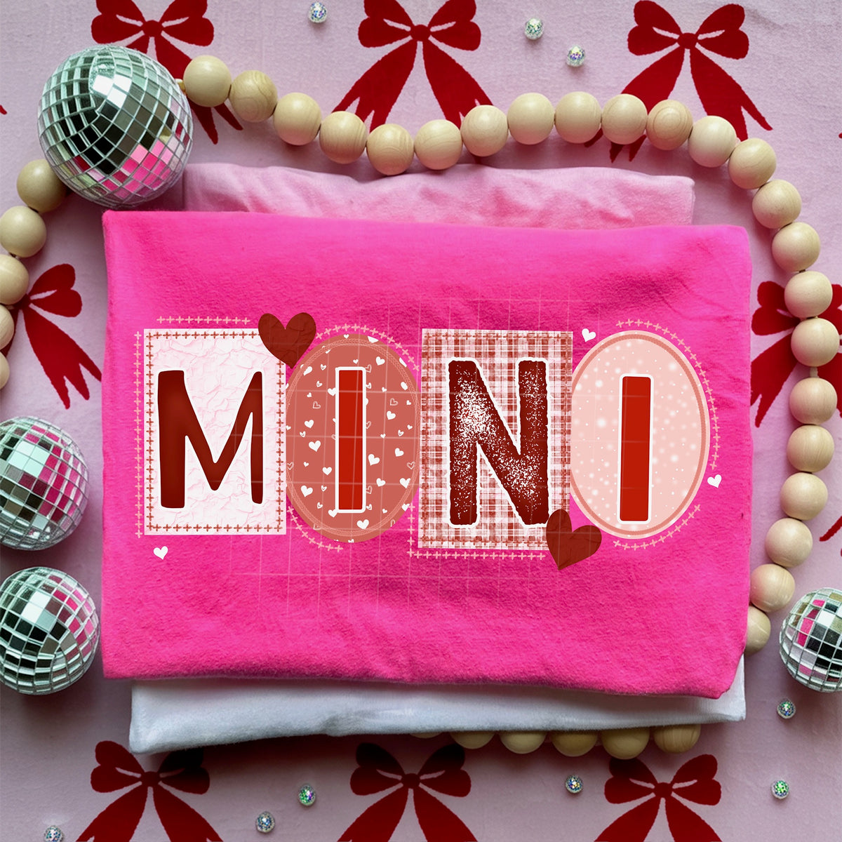 Mini mixed fonts (CSC) DTF transfer
