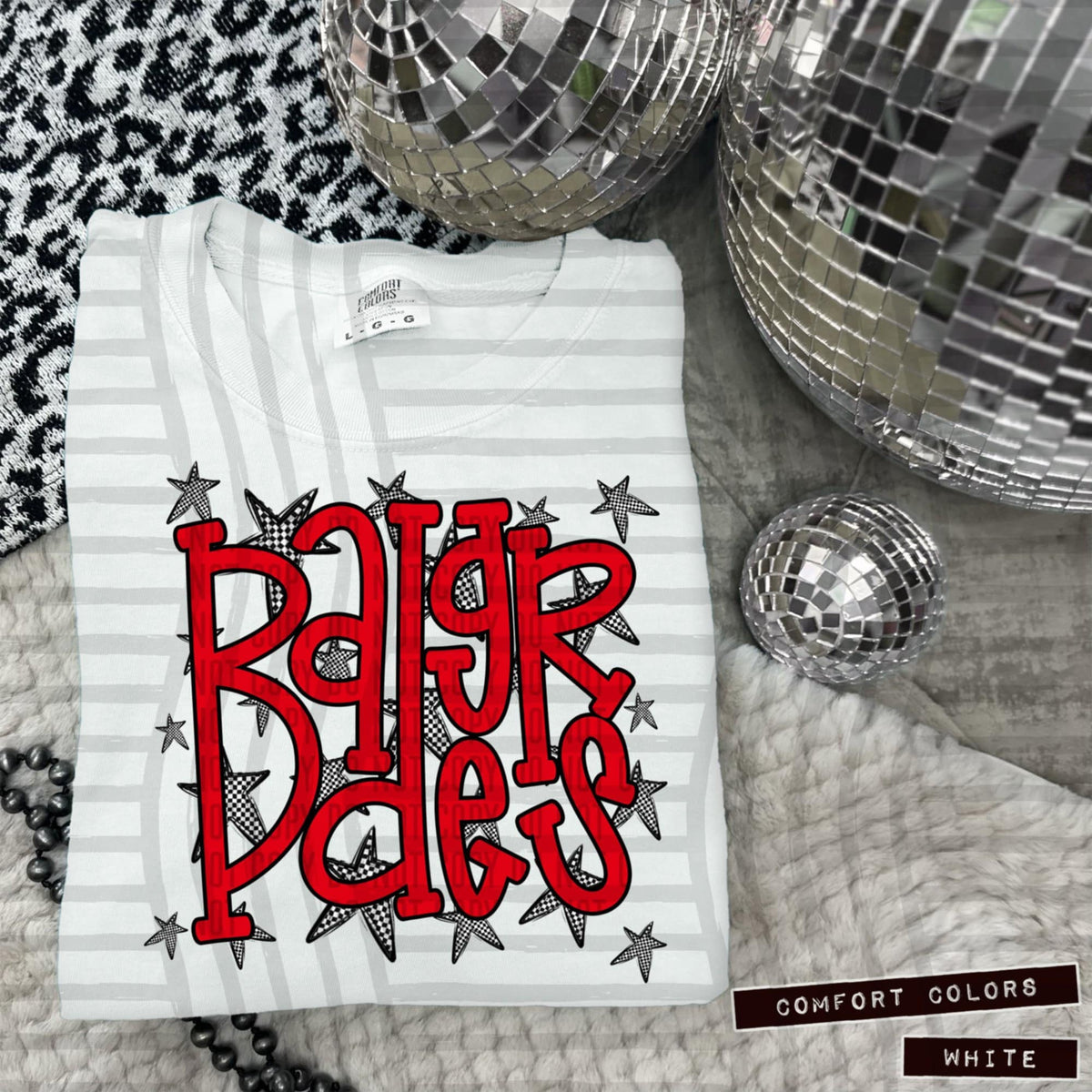 Red Staggered Mascots (Caplinger)