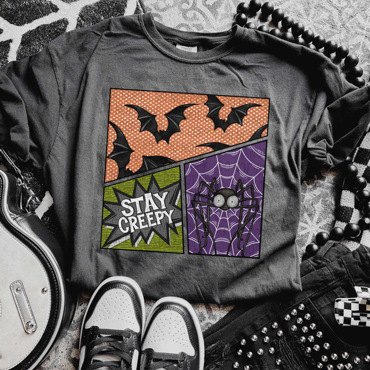 Stay creepy (SW) 58427 DTF transfer