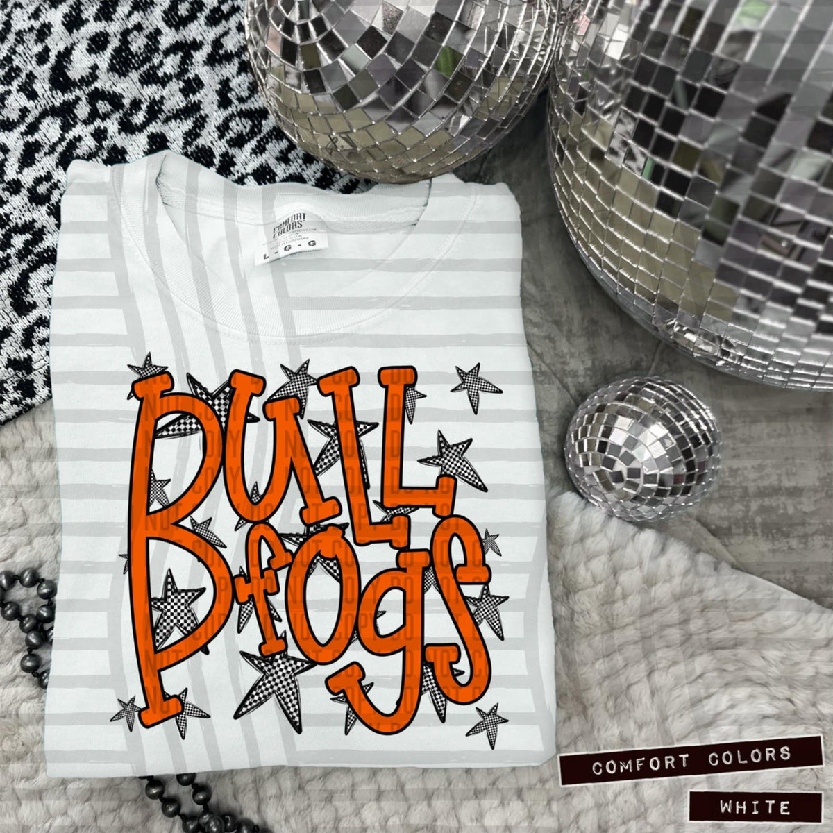 Orange Staggered Mascots (Caplinger)