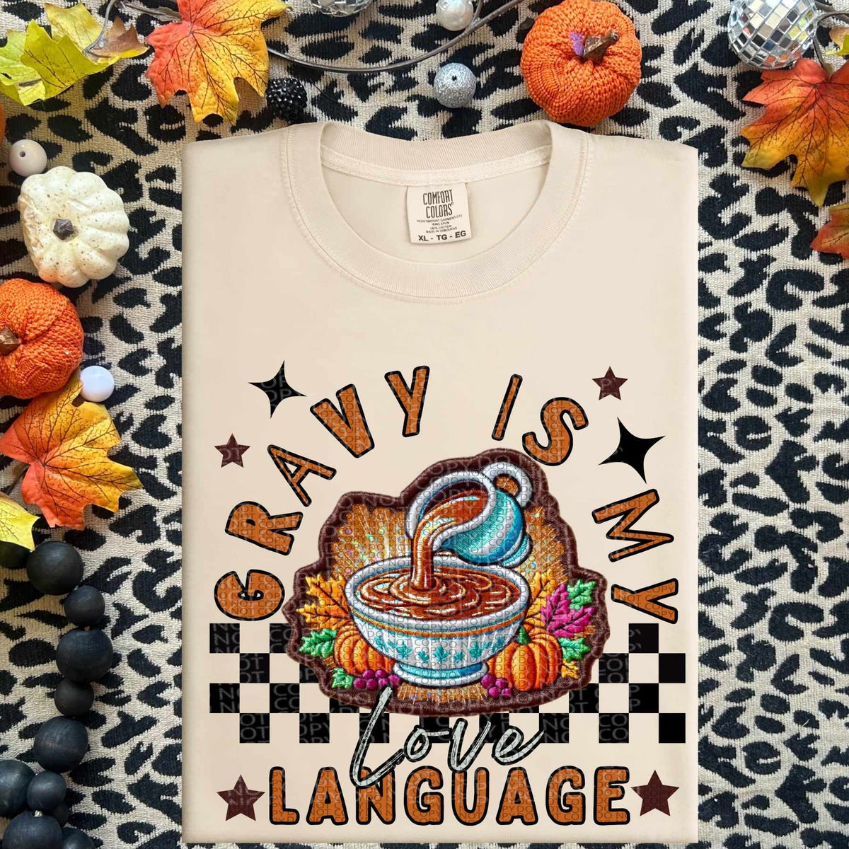 Gravy is my love language (HW) 60079 DTF transfer