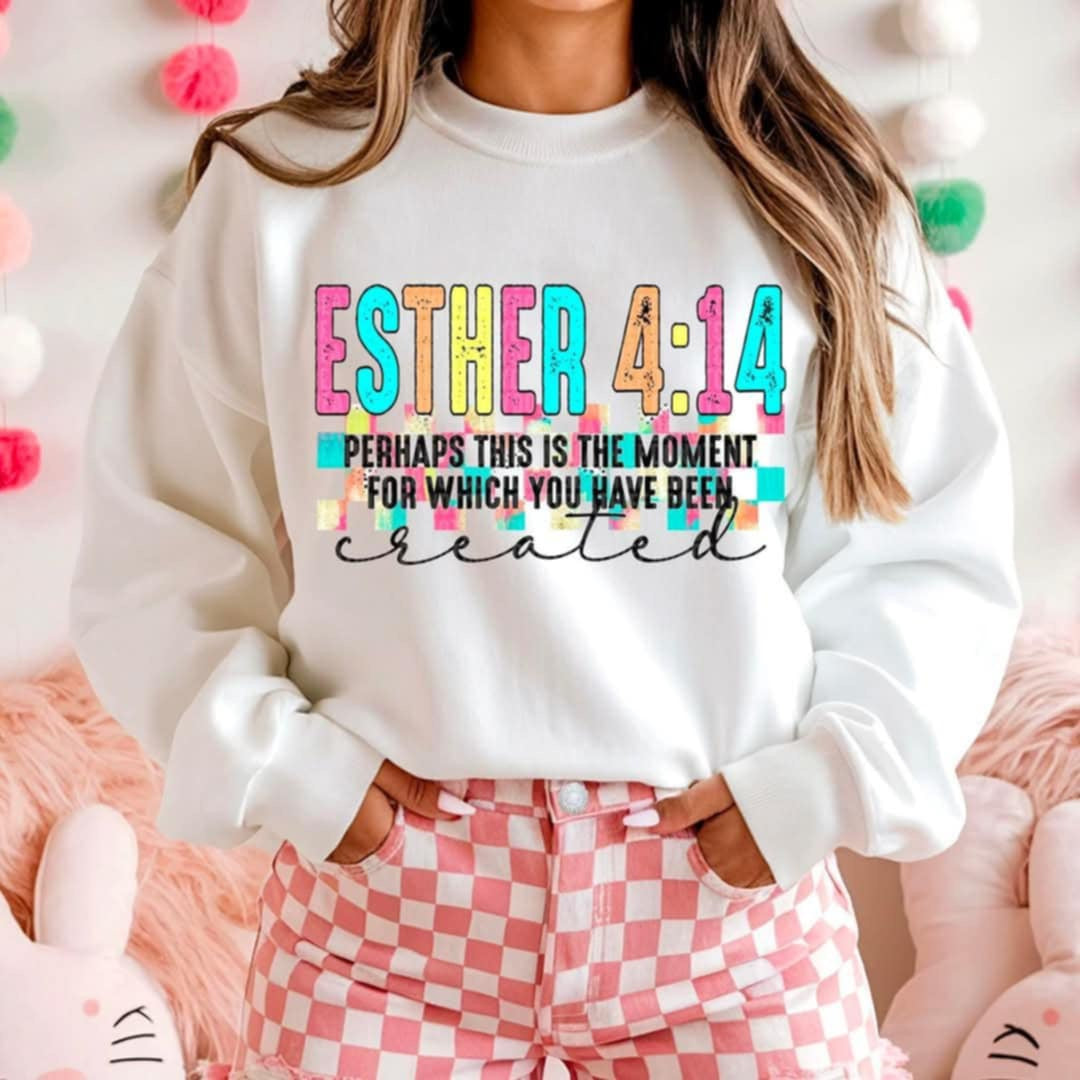 Esther 4:14 (SSD) 95926 DTF transfer