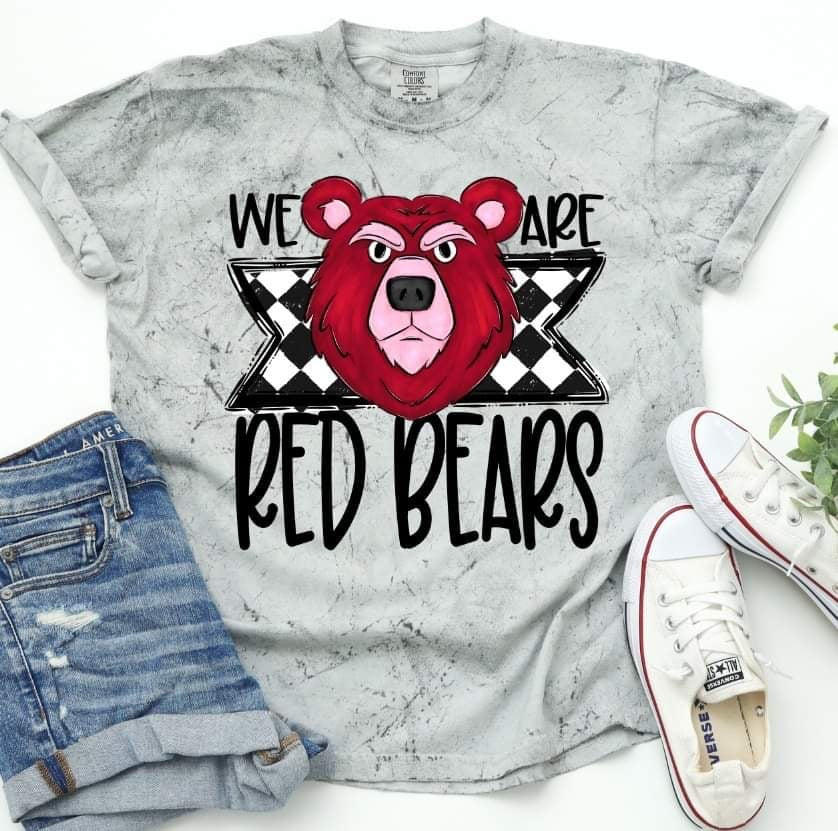 We are Red Bears 30661 DTF transfers