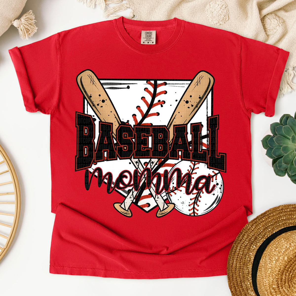 Baseball Momma (SDD) DTF transfer