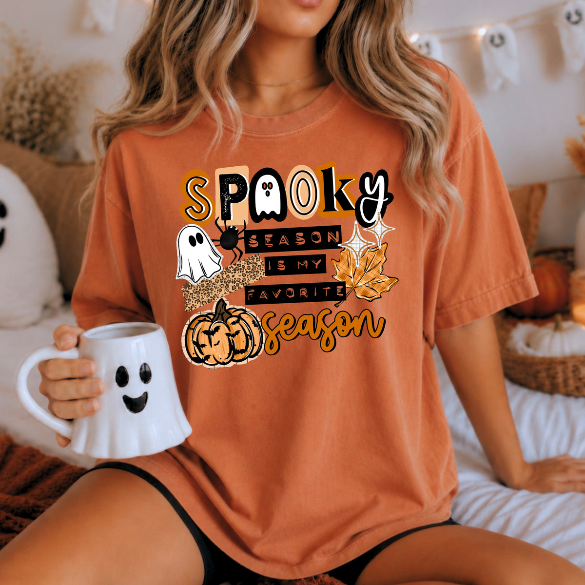 Spooky season is my favorite season black (CSC) DTF Transfer