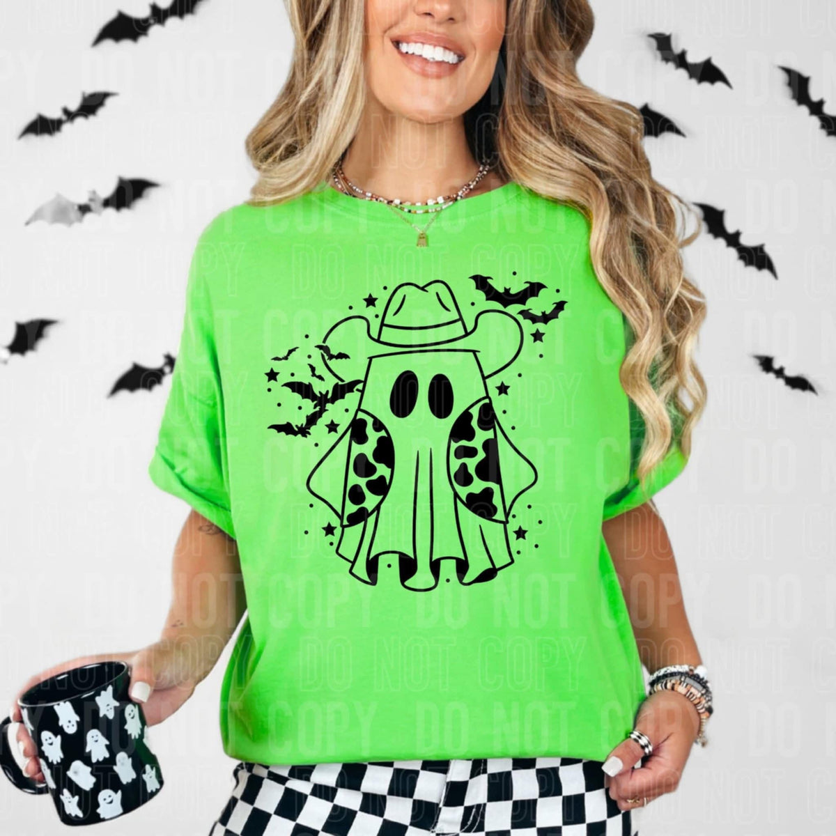 Cowboy ghost 107940 DTF transfer