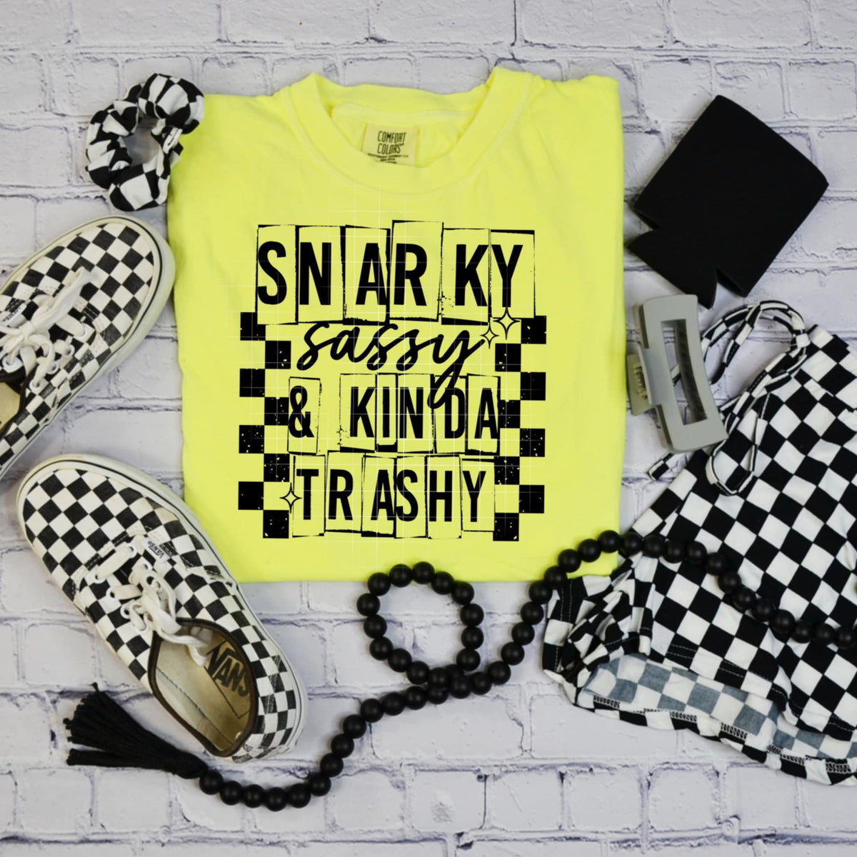 Snarky sassy & kinda trashy (CSC) 91020 DTF transfer