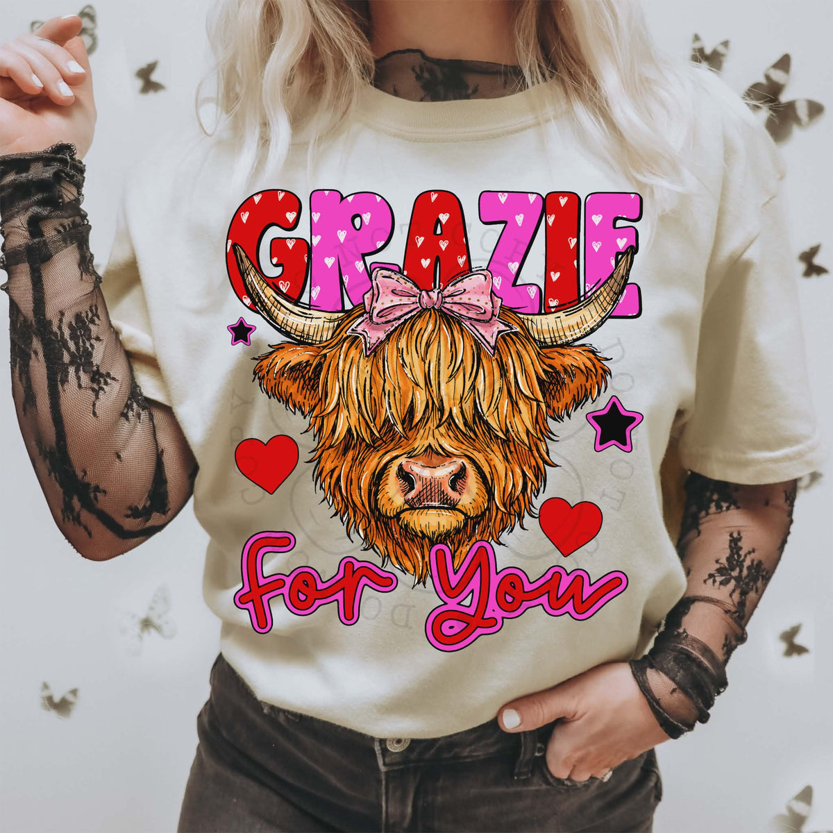 Grazie for you  (C’s) DTF Transfer