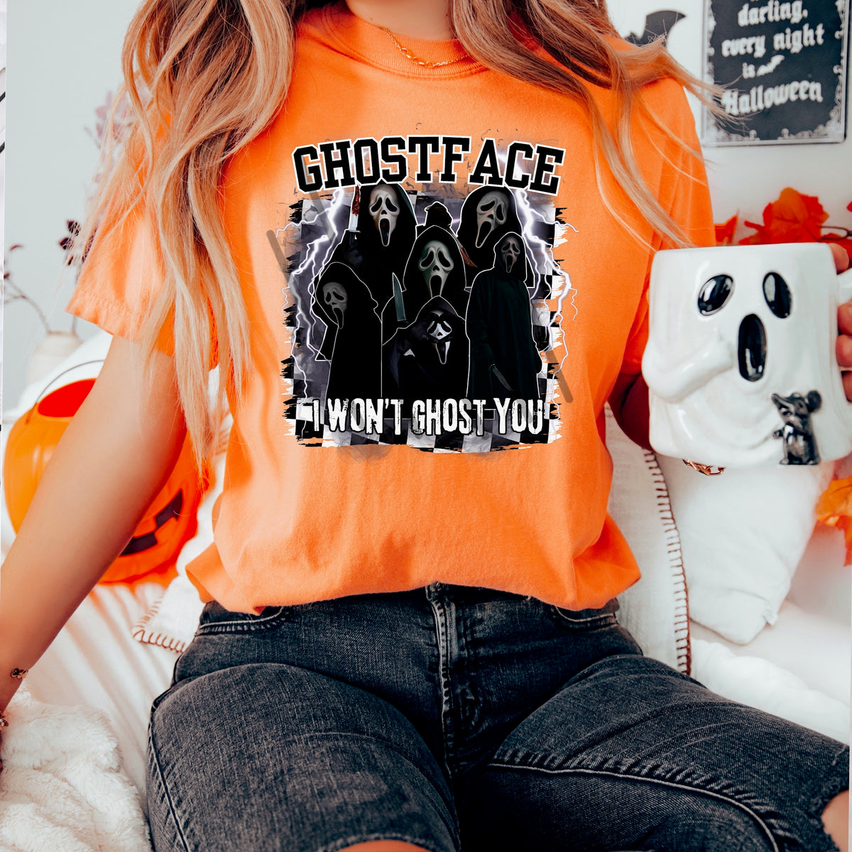 GF Checker I won’t ghost you (MZ) 113524 DTF transfer