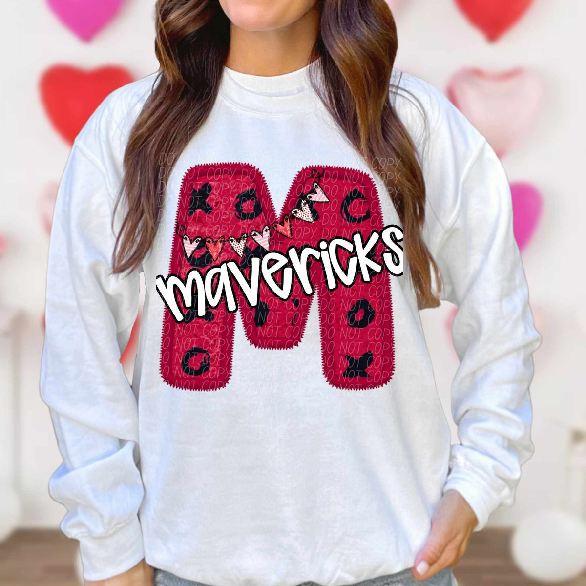 M mavericks valentine (CITY) 77950 DTF transfer