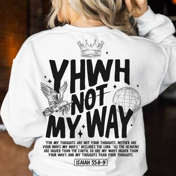 YHWH not my way (KARTA) 64015 DTF transfer