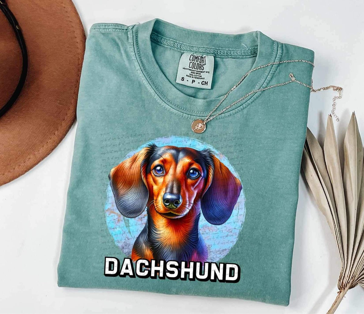 Dachsaund DTF transfer 13917