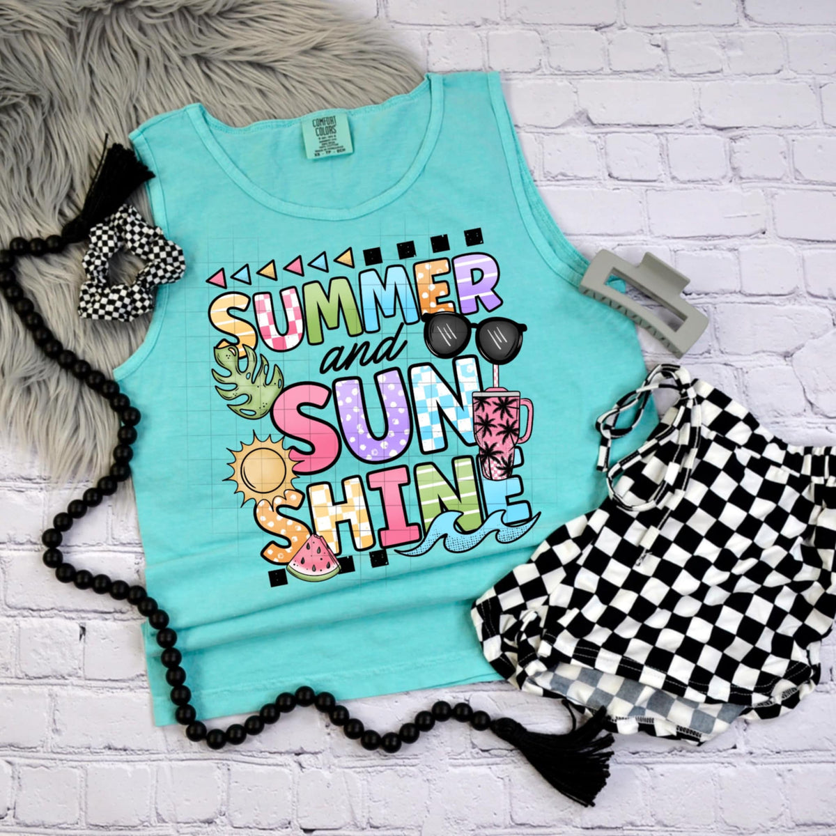 Summer and sunshine (CSC) 99353 DTF transfer