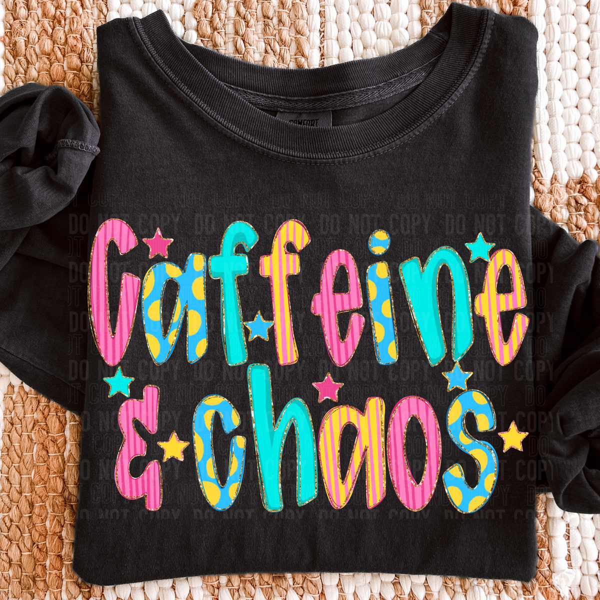 Caffeine & chaos (SBB) Sunday Special DTF transfer