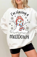 I’m having a meltdown snowman 73853 DTF transfer