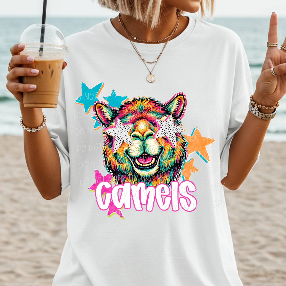 Camels pop art (City) DTF Transfer