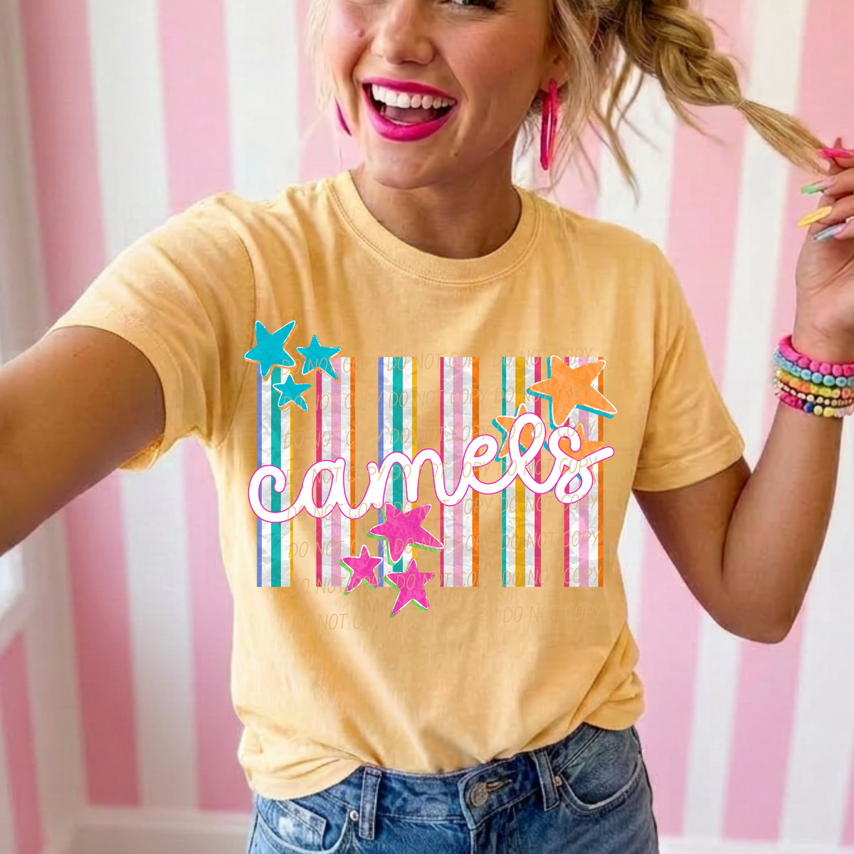 camels spirit stripes (city) DTF Transfer