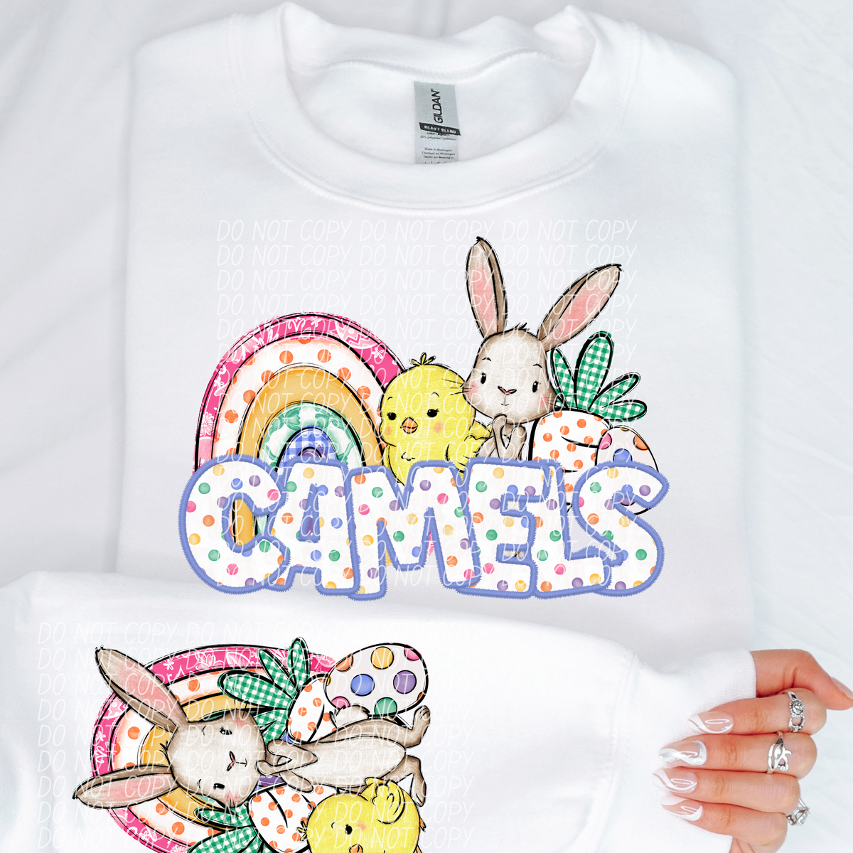 Easter Camels (CITY) DTF transfer