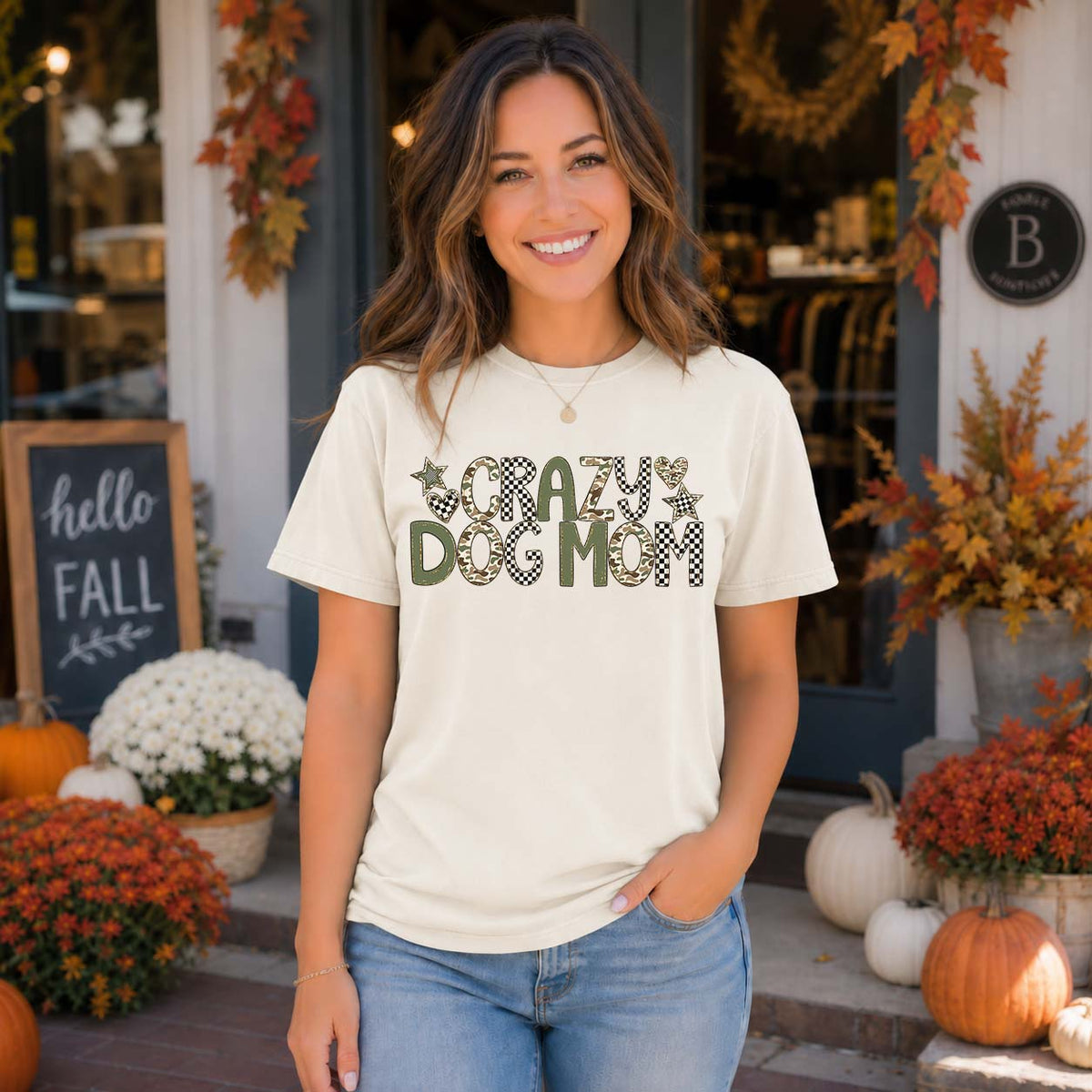 Crazy Dog Mom (S&G) DTF Transfer