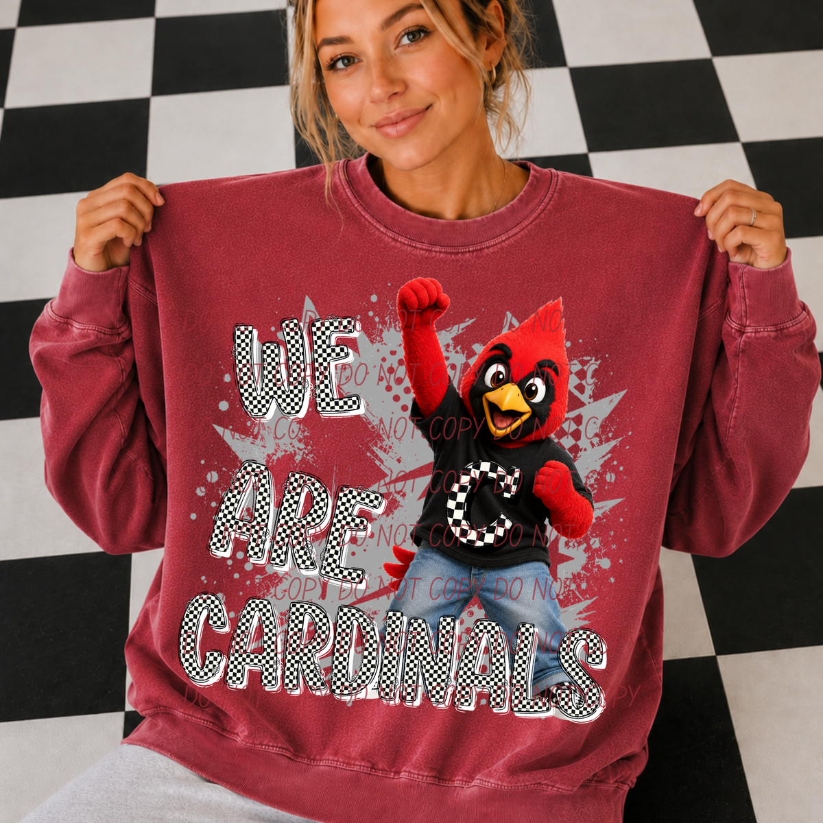 cardinals campus crew (city) DTF transfer