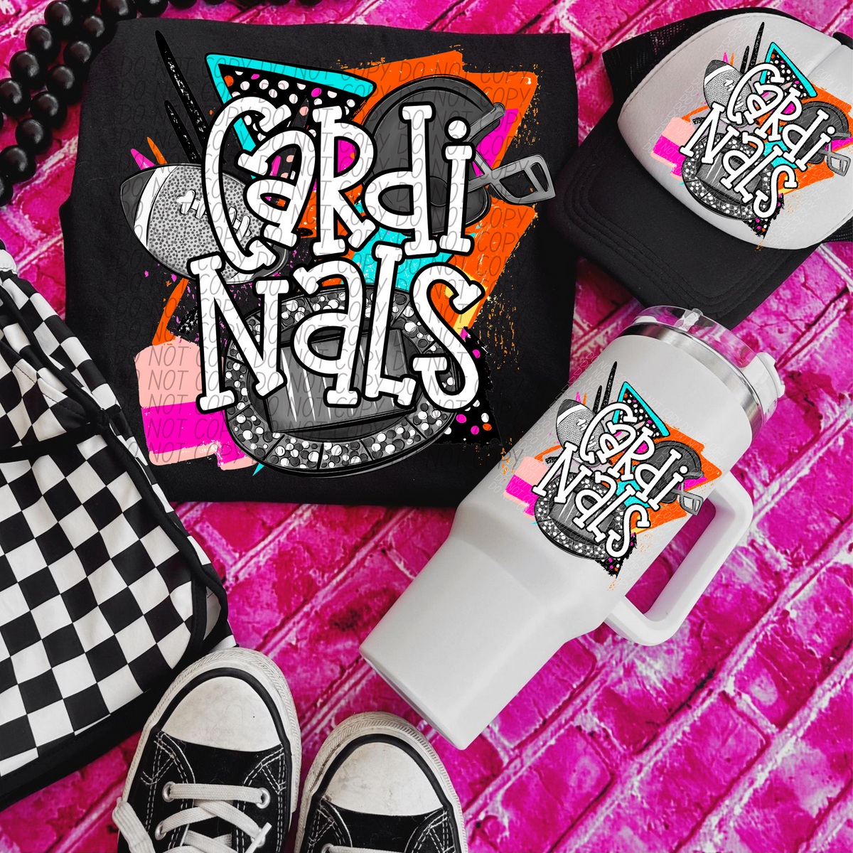 Bright Retro Football Mascots (City)