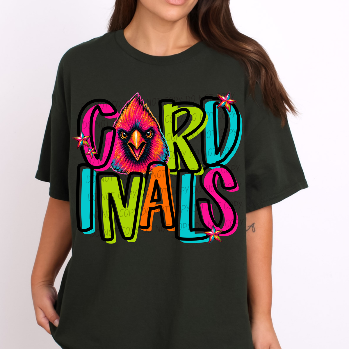 Cardinals Friday night neon (City) DTF Transfer