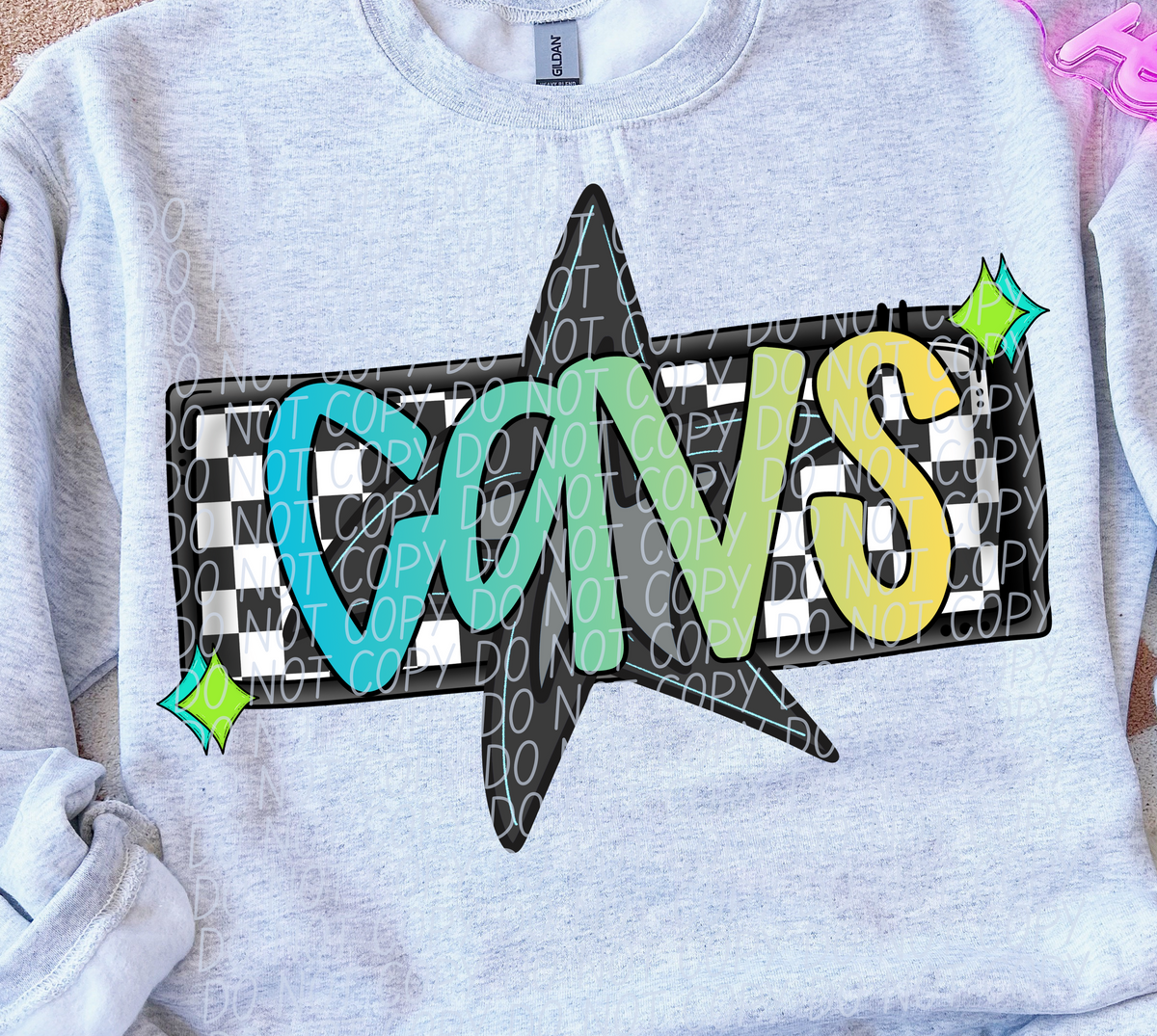 Cavs Skater Boy Mascot (City) DTF transfer