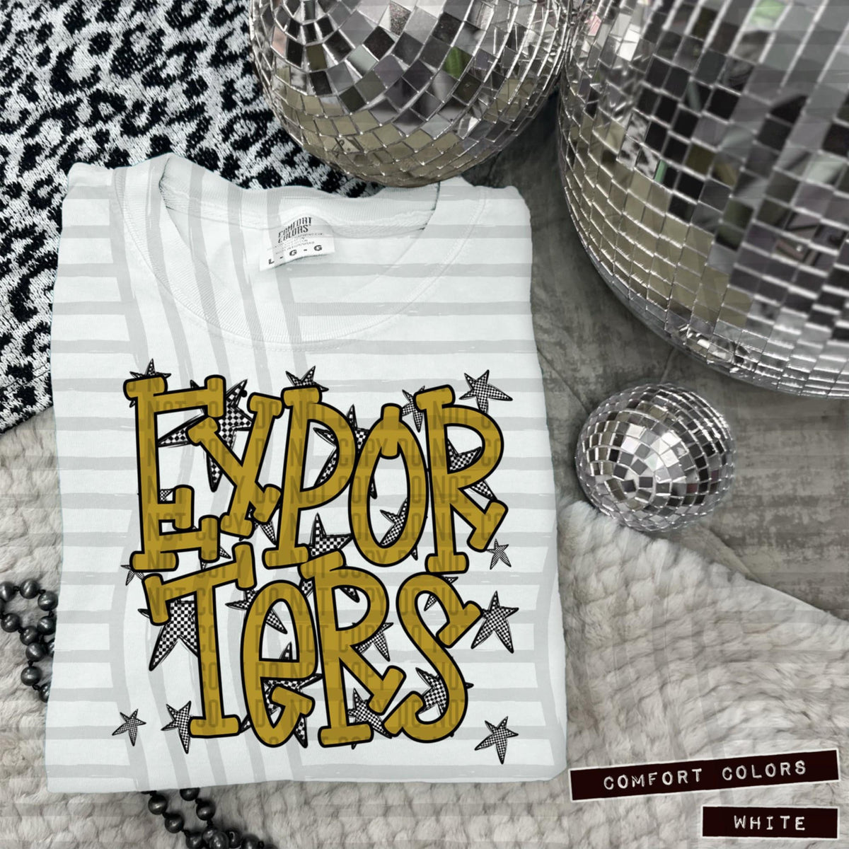 Gold Staggered Mascots (Caplinger)